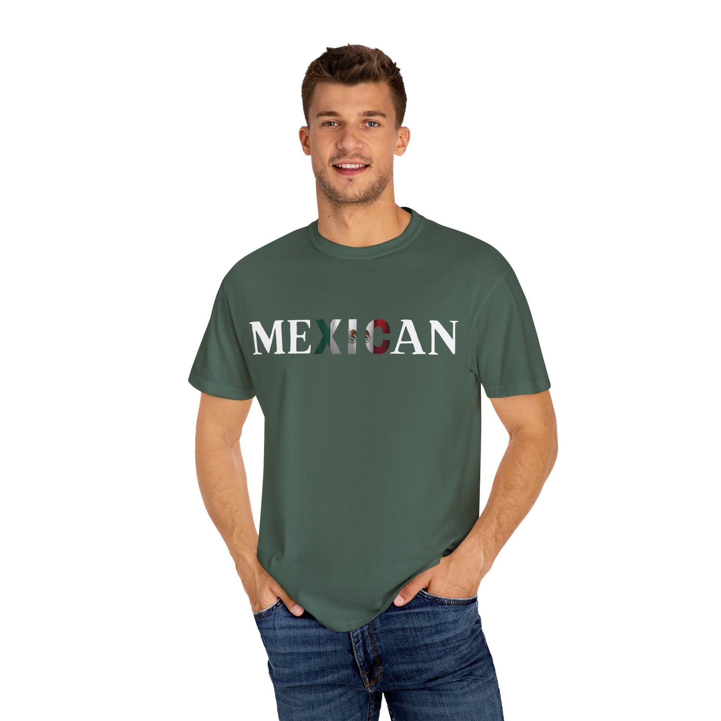 Mexican Flag Unisex T-shirt - Strength and Pride Design