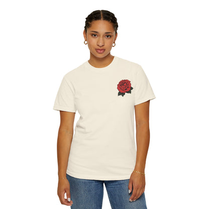 Skull and Roses Tshirt - Amor Eterno Design