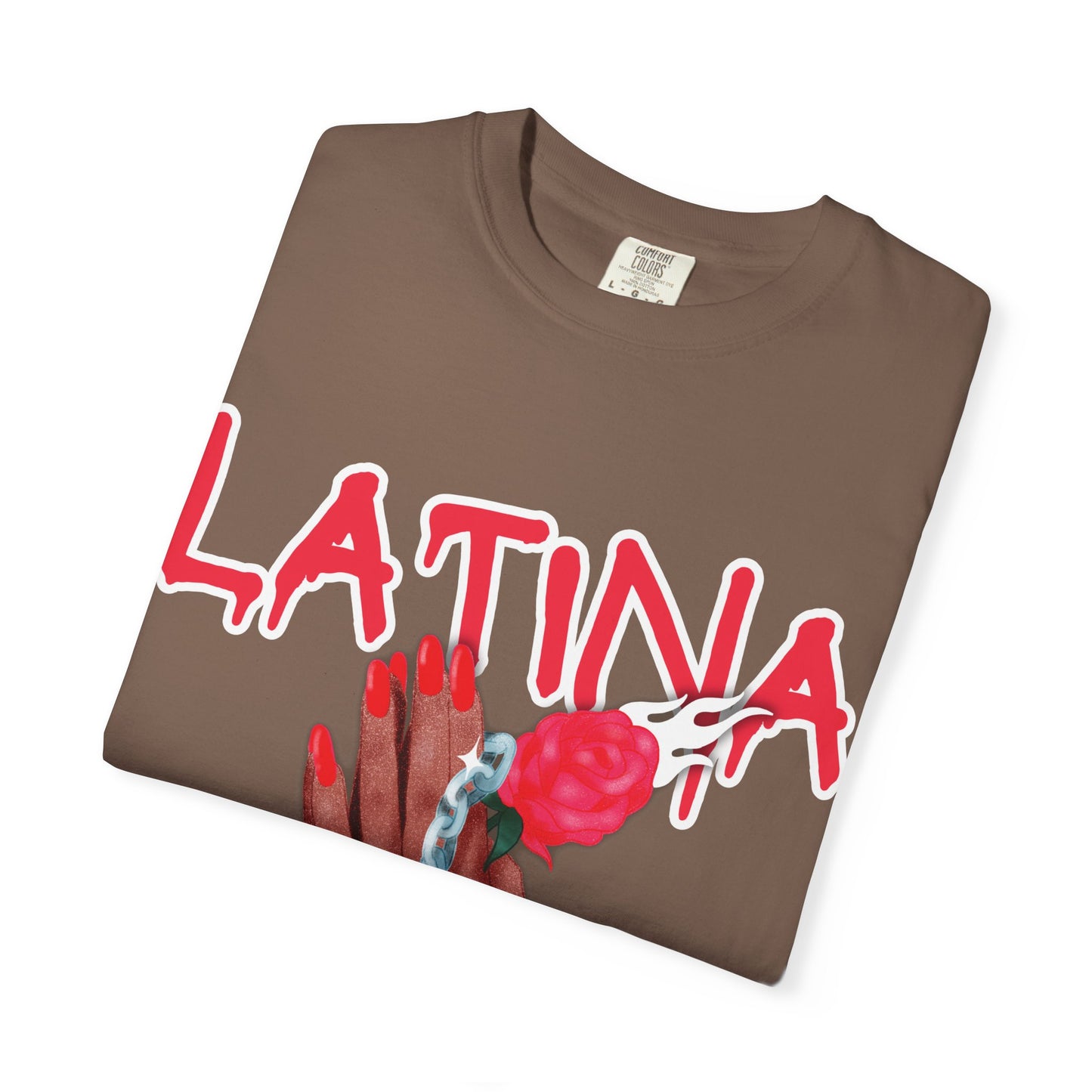Bold, Stylish & Empowering Garment-Dyed T-shirt - Latina Vibes