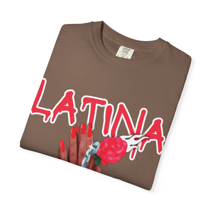 Bold, Stylish & Empowering Garment-Dyed T-shirt - Latina Vibes