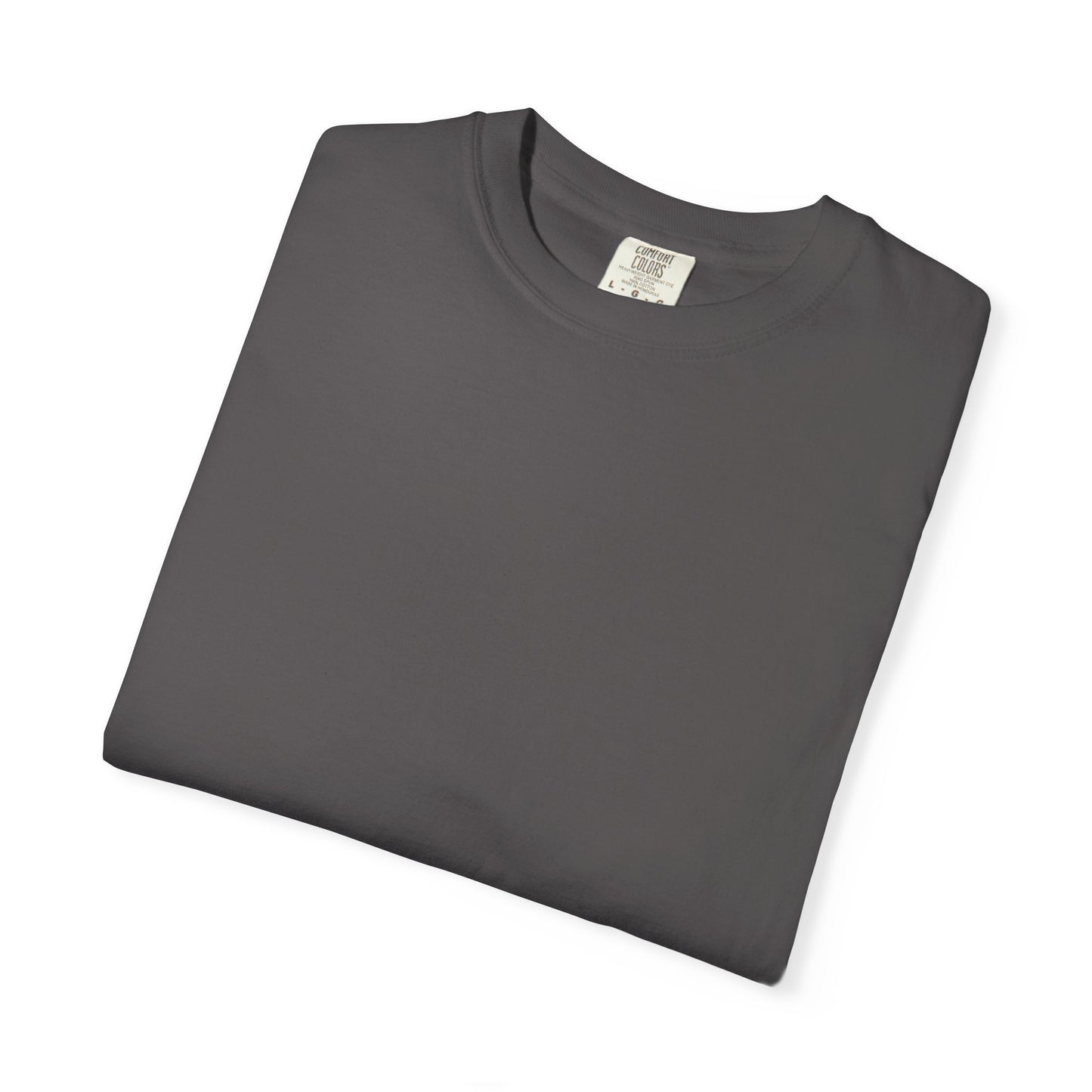 Bookish Latino Garment-Dyed T-shirt with Candles and Books Design