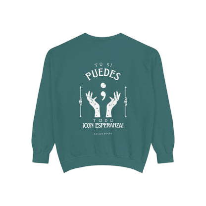 Sweatshirt; Tu Si Puedes- Todo Con Esperanza