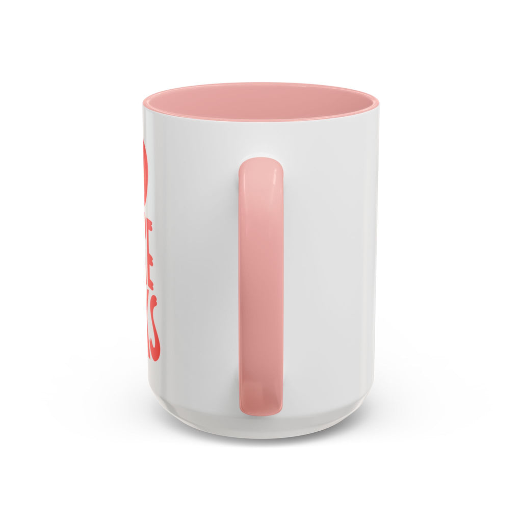 Mug with Heart Design for Book Lovers