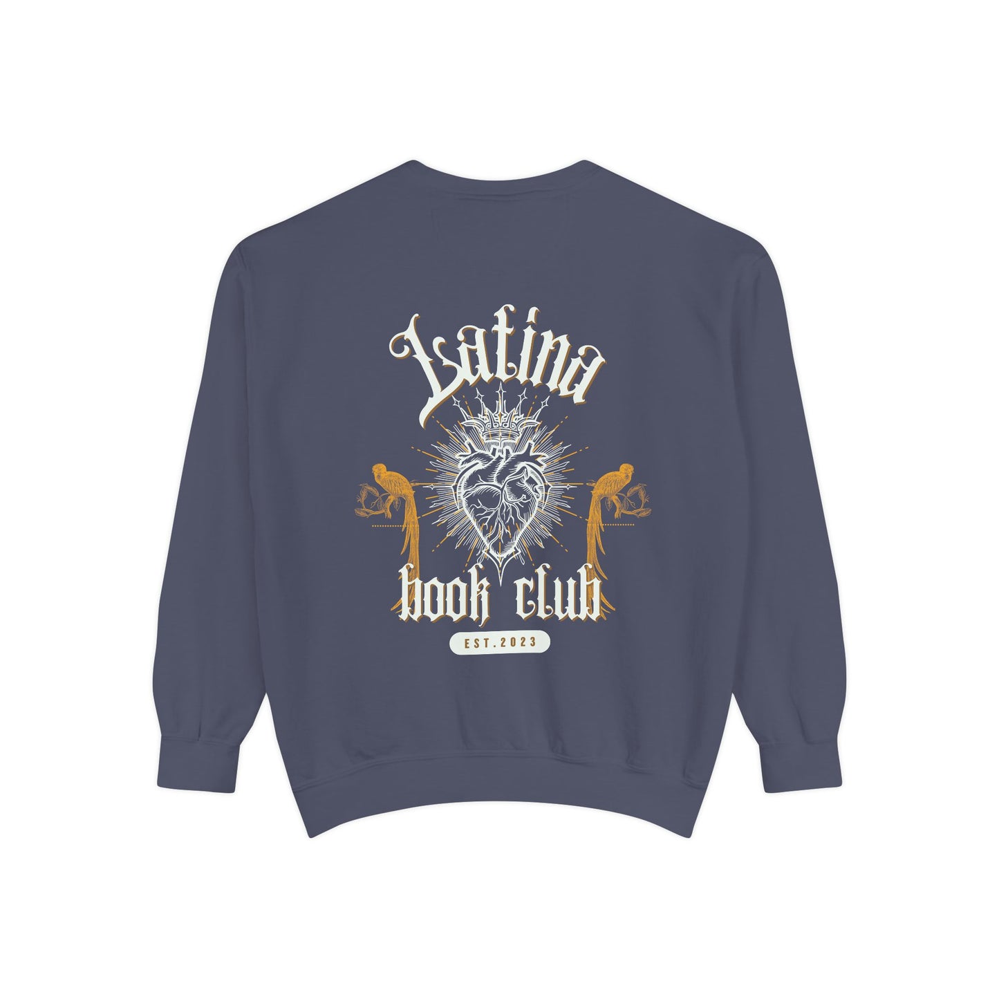 Latina Book Club Unisex Garment-Dyed Sweatshirt