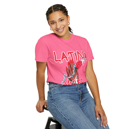 Bold, Stylish & Empowering Garment-Dyed T-shirt - Latina Vibes