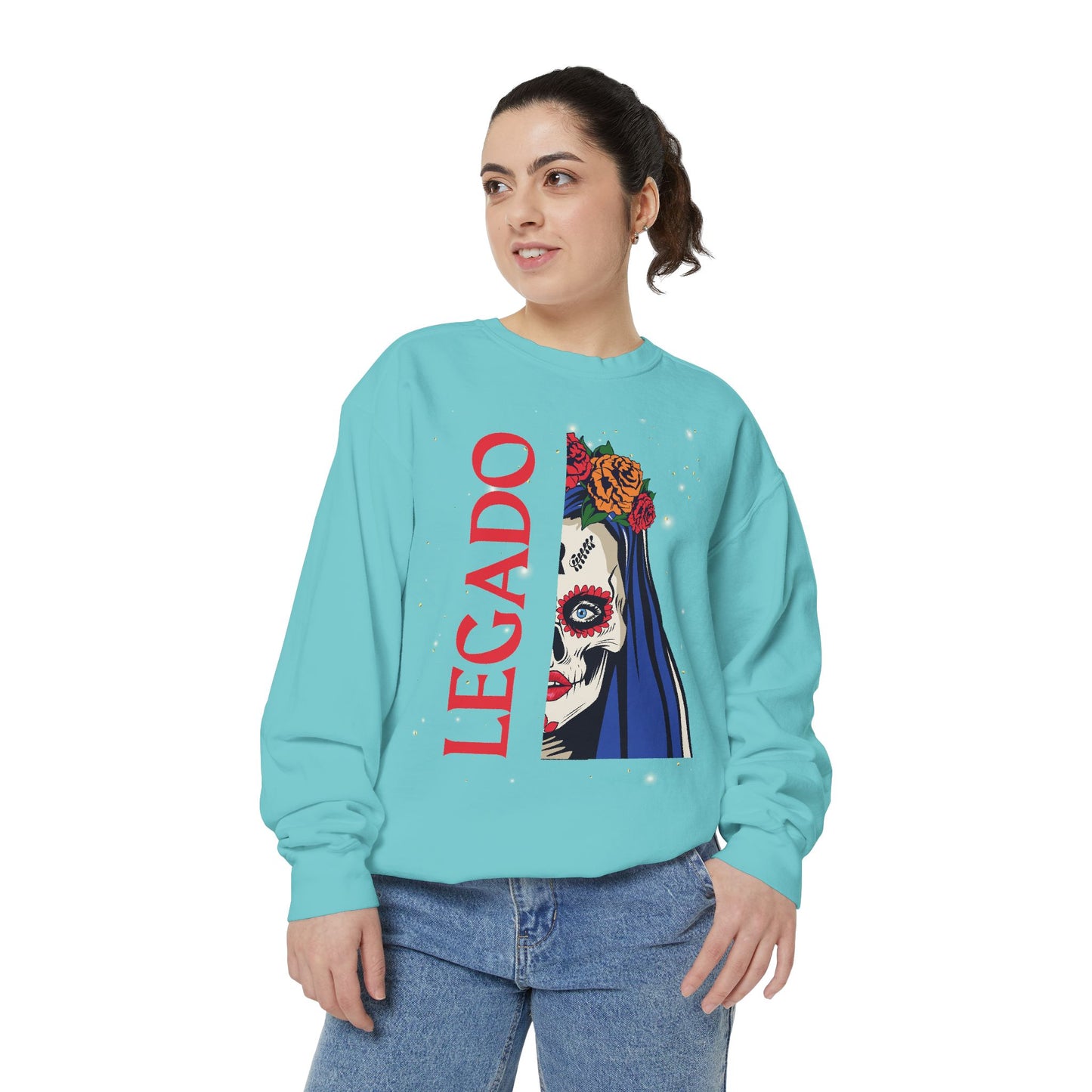 Legado with Half-Faced Catrina Sweatshirt