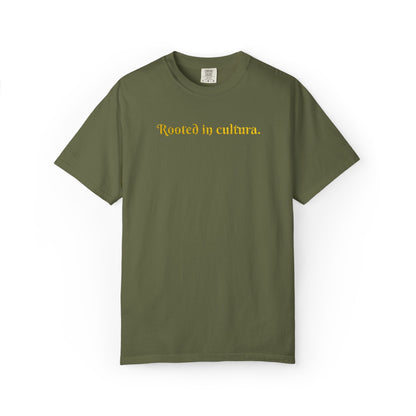 Embroidered Rooted In Cultura Unisex Tee