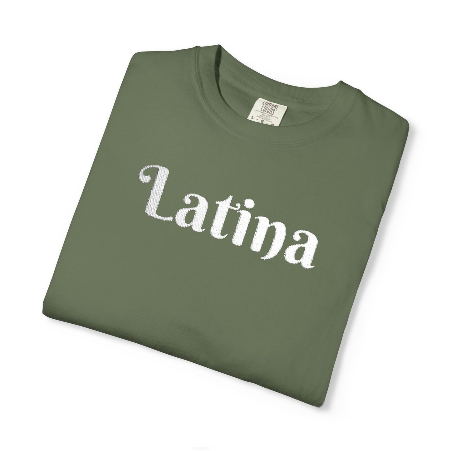 Embroidered Latina T-shirt