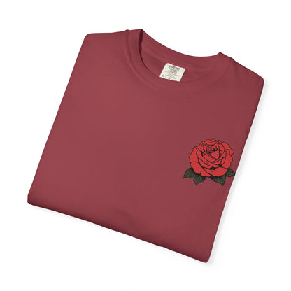 Skull and Roses Tshirt - Amor Eterno Design