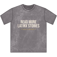Vintage Crewneck Tee — "Read More Latinx Stories" Inspirational Cultura T-Shirt