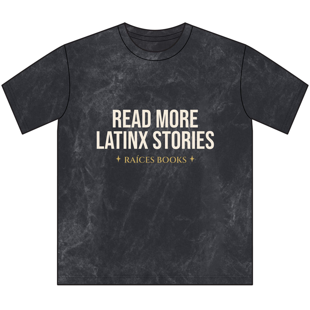 Vintage Crewneck Tee — "Read More Latinx Stories" Inspirational Cultura T-Shirt