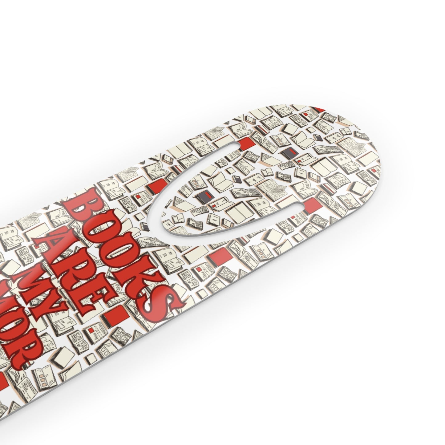 Bookmark - Books Are My Amor Reading Heart Design