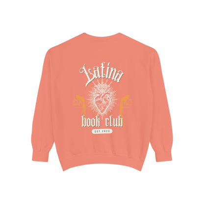 Latina Book Club Sweatshirt with Heart Anatomy Design