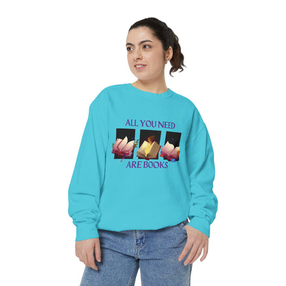 Magical Books Sweatshirt - All You Need Are Books