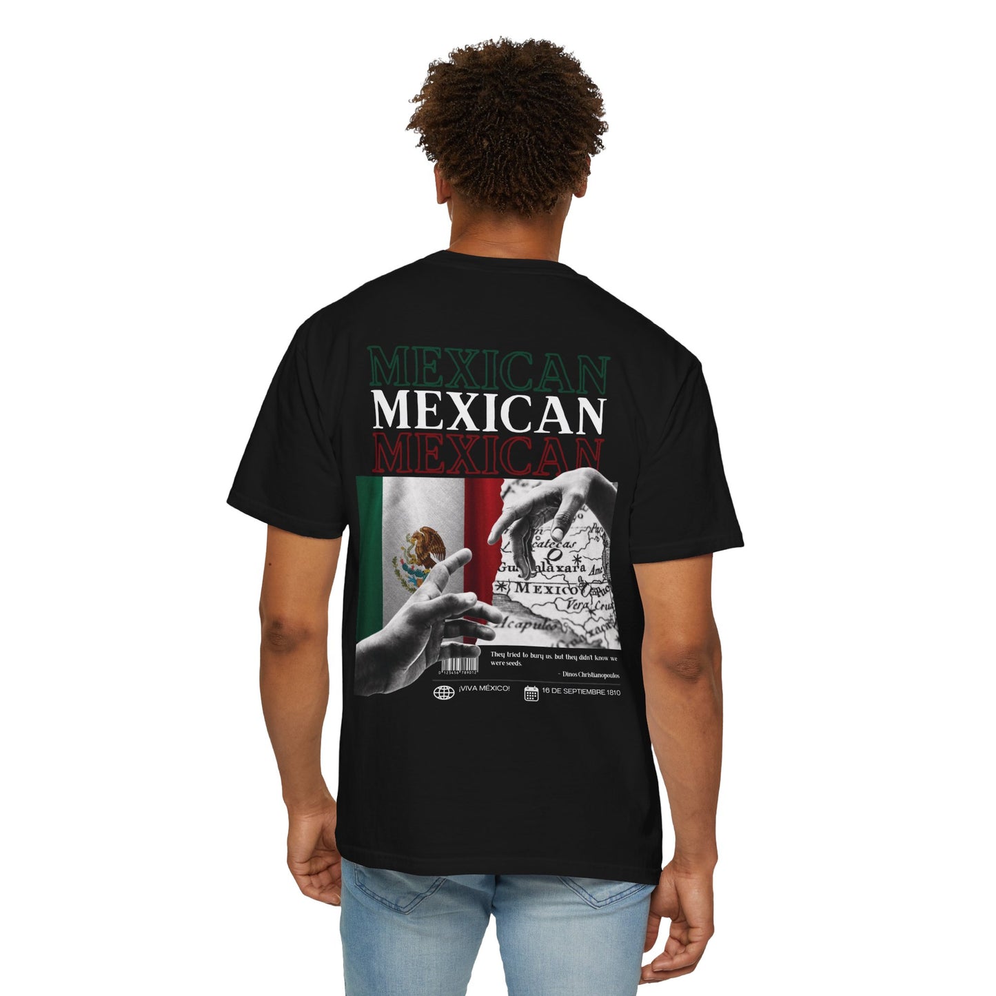 Mexican Flag Unisex T-shirt - Strength and Pride Design