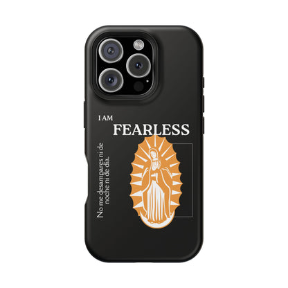 Fearless Impact-Resistant Phone Case, Protective Cover, Inspirational Gift, Unique Design, Motivational Cell Phone Case