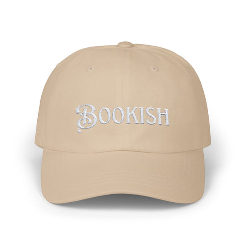 Embroidered Bookish Cap