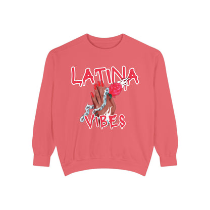 Garment-Dyed Sweatshirt - Latina Vibes