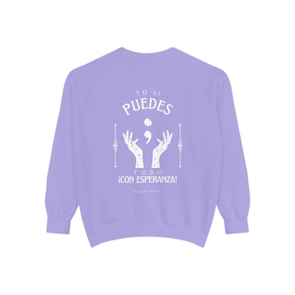 Sweatshirt; Tu Si Puedes- Todo Con Esperanza