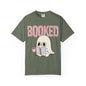 Booked Ghost with Coffee Unisex T-shirt