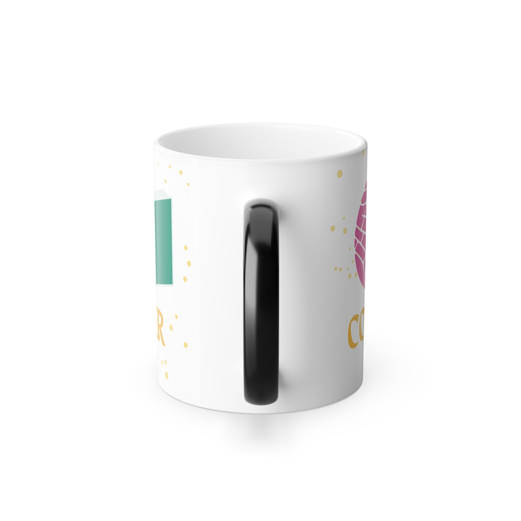 Comer, Beber, Leer Color Morphing Mug, 11oz