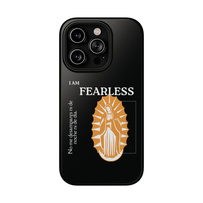 Fearless Impact-Resistant Phone Case, Protective Cover, Inspirational Gift, Unique Design, Motivational Cell Phone Case