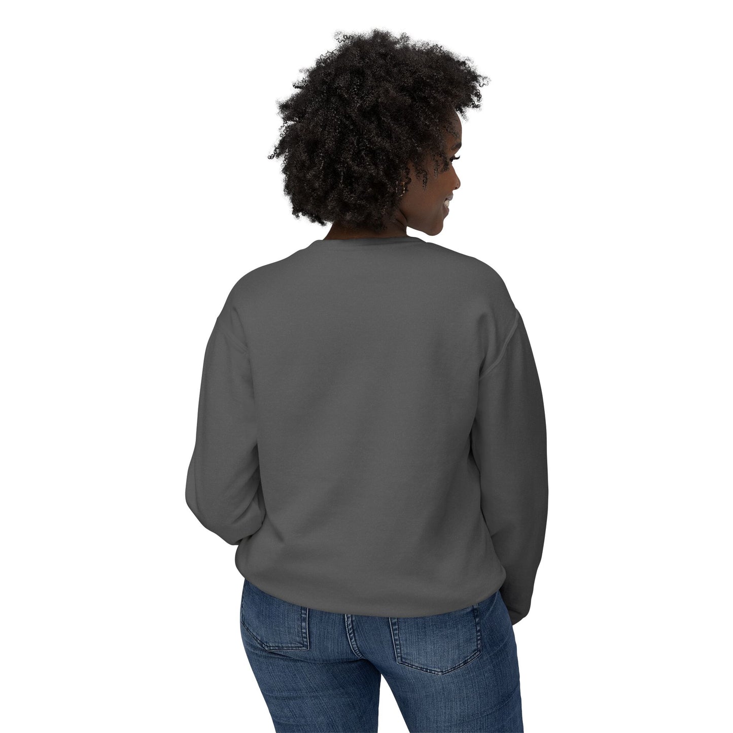 Ghost Reading Book Lightweight Sweatshirt