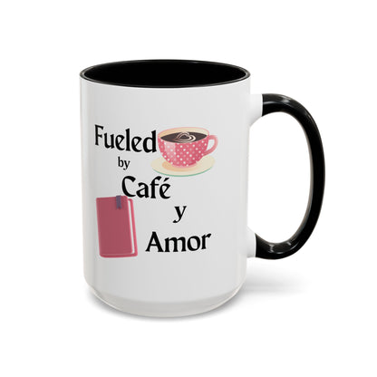 Coffee Lover Mug 11oz - Fueld by café y amor