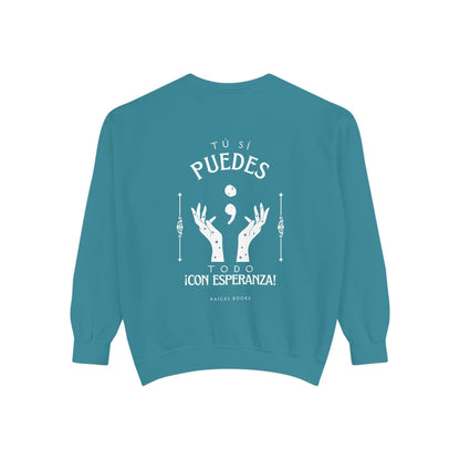Sweatshirt; Tu Si Puedes- Todo Con Esperanza