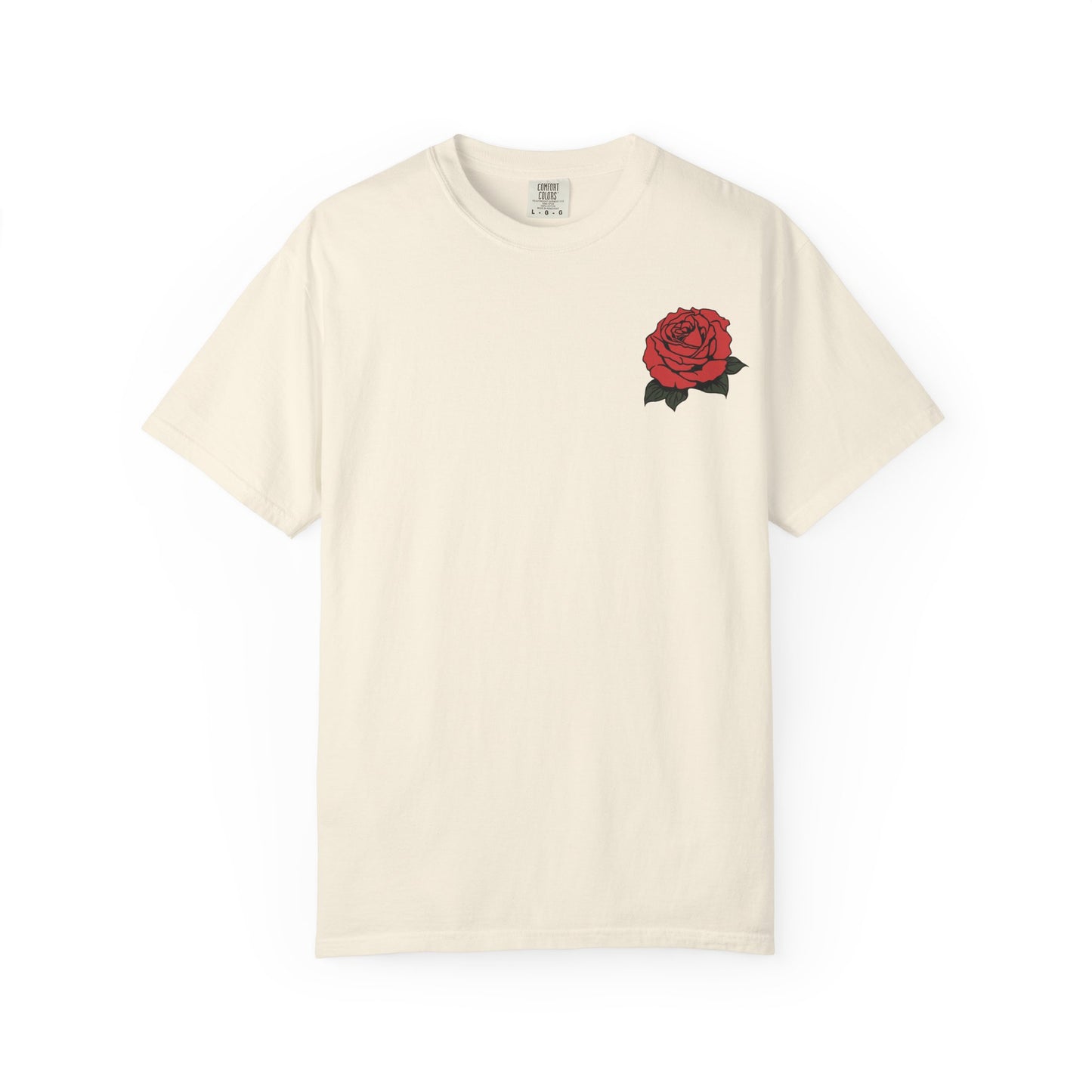Skull and Roses Tshirt - Amor Eterno Design