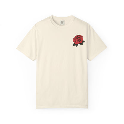 Skull and Roses Tshirt - Amor Eterno Design