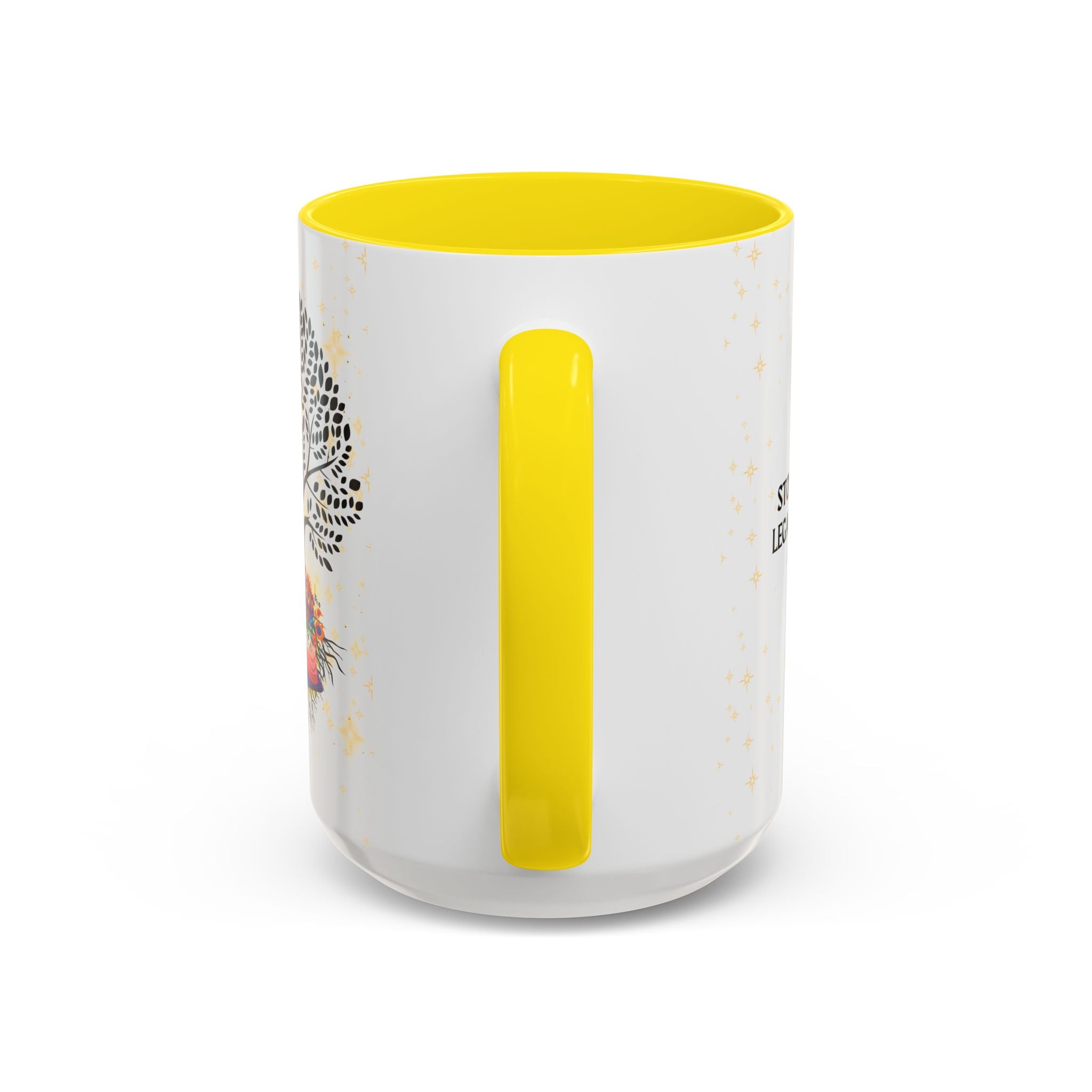 Coffee Mug - Stories are Legacies Too with Catrina, Tree, and Book Design
