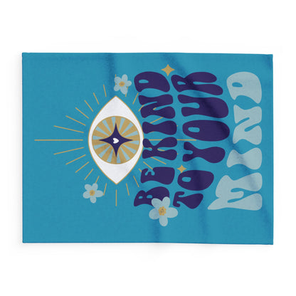 Kind Mind Arctic Fleece Blanket