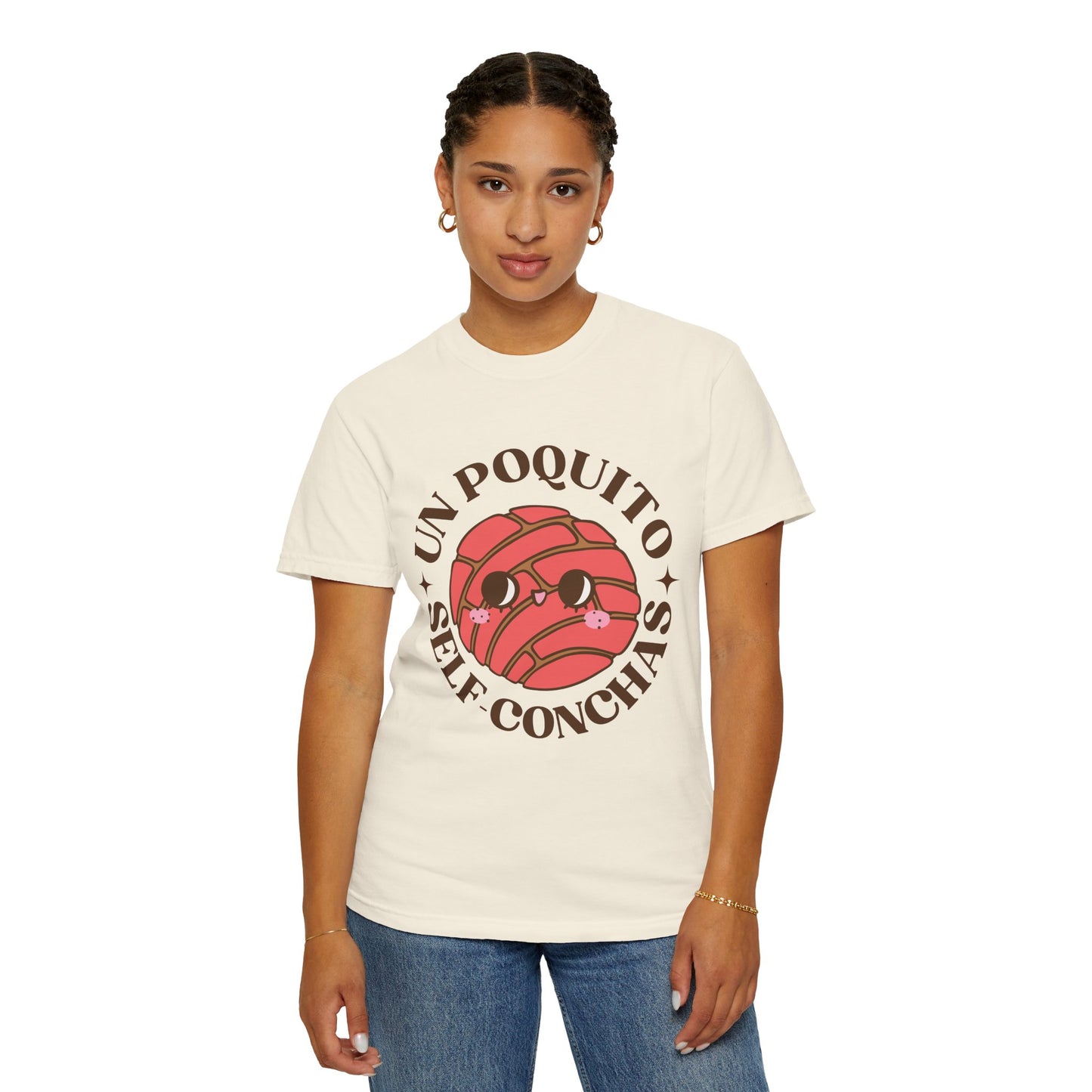 Unisex T-shirt with Cute Concha Design - Mexican Bakery Vibes