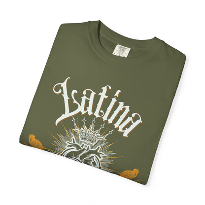 Latina Book Club T-shirt with Heart Anatomy Design