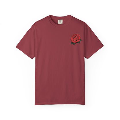 Skull and Roses Tshirt - Amor Eterno Design