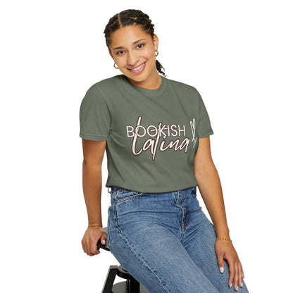 Bookish Latina Unisex T-Shirt- with hearts design