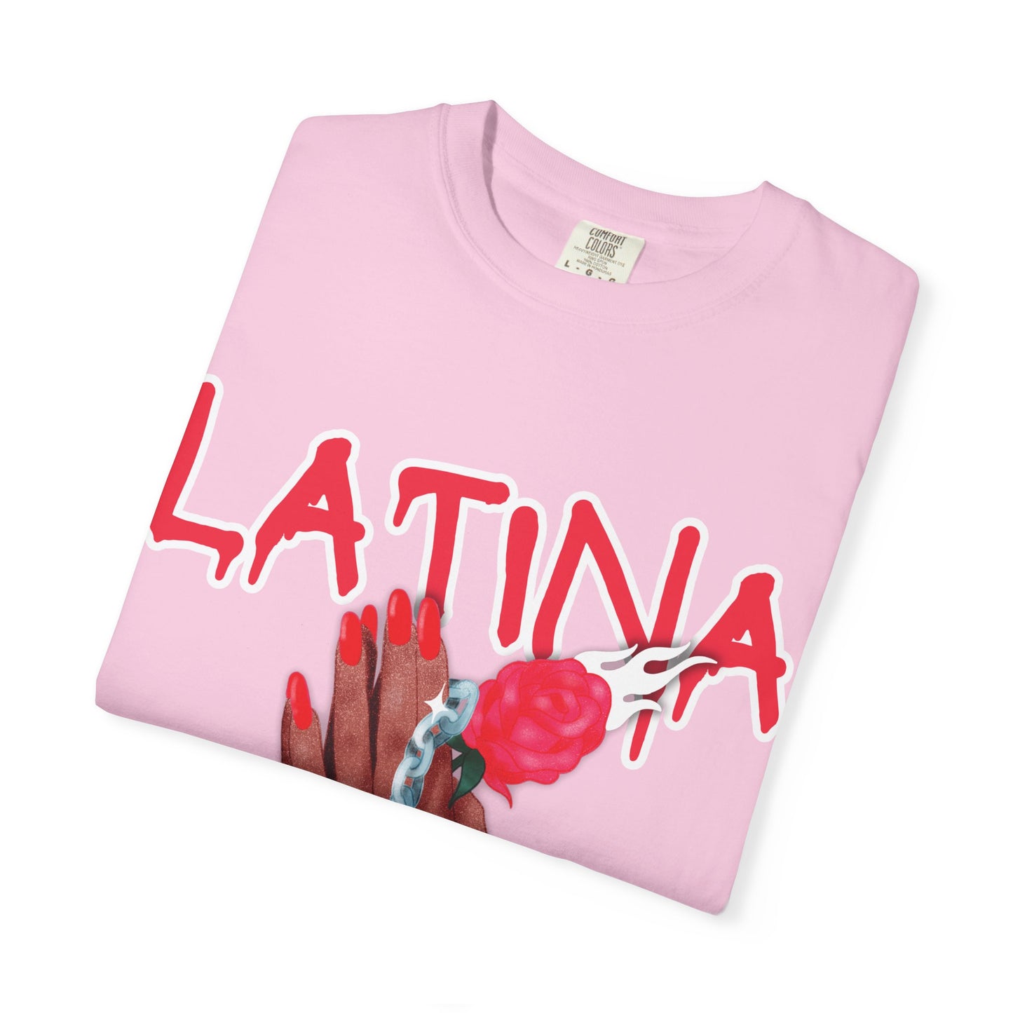 Bold, Stylish & Empowering Garment-Dyed T-shirt - Latina Vibes