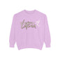 Bookish Latina Sweatshirt- with hearts design