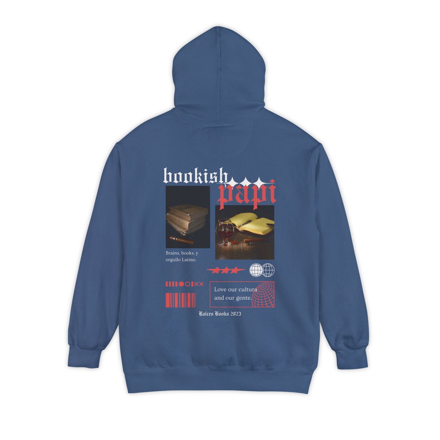 Garment-Dyed Hoodie - Bookish Papi