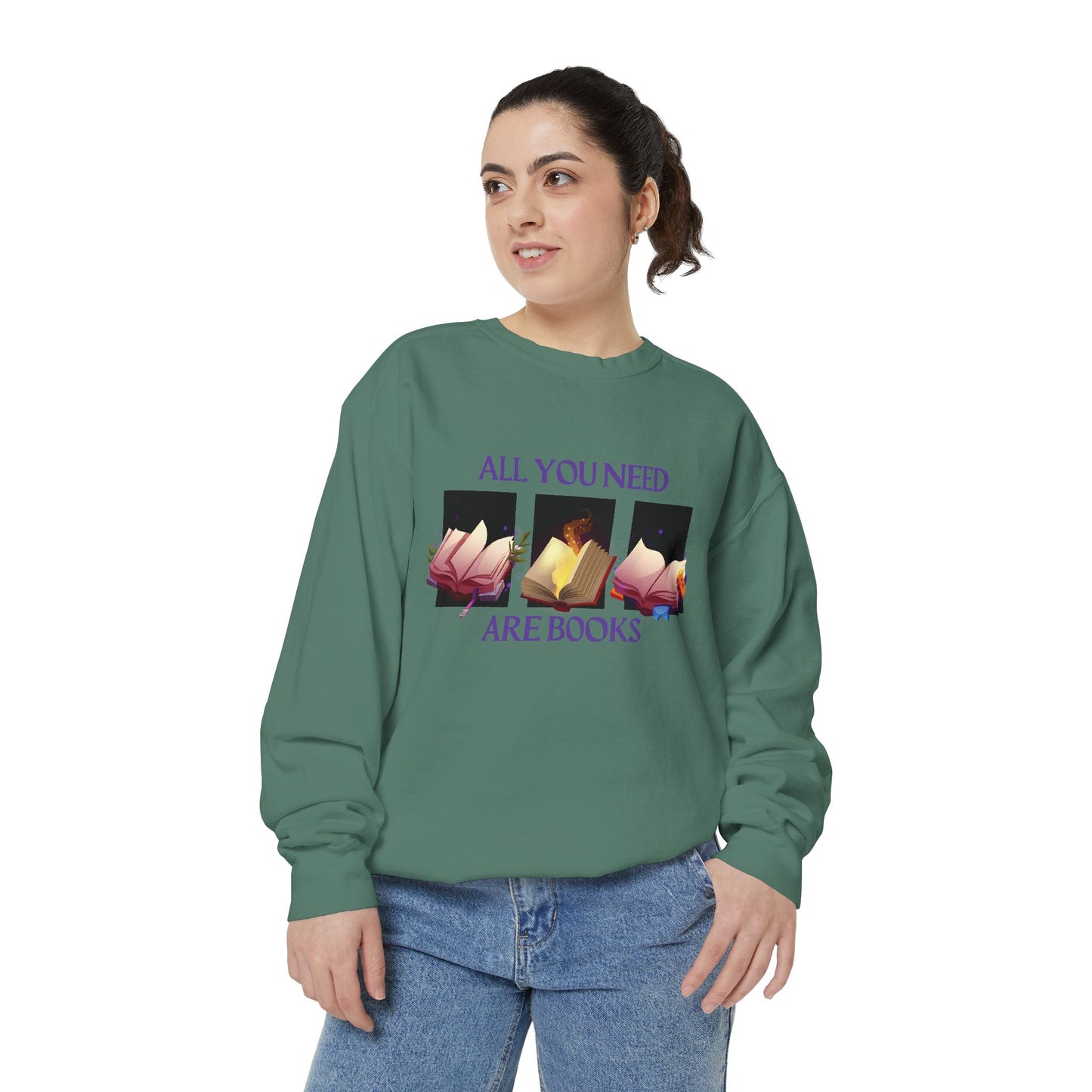 Magical Books Sweatshirt - All You Need Are Books