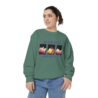 Magical Books Sweatshirt - All You Need Are Books