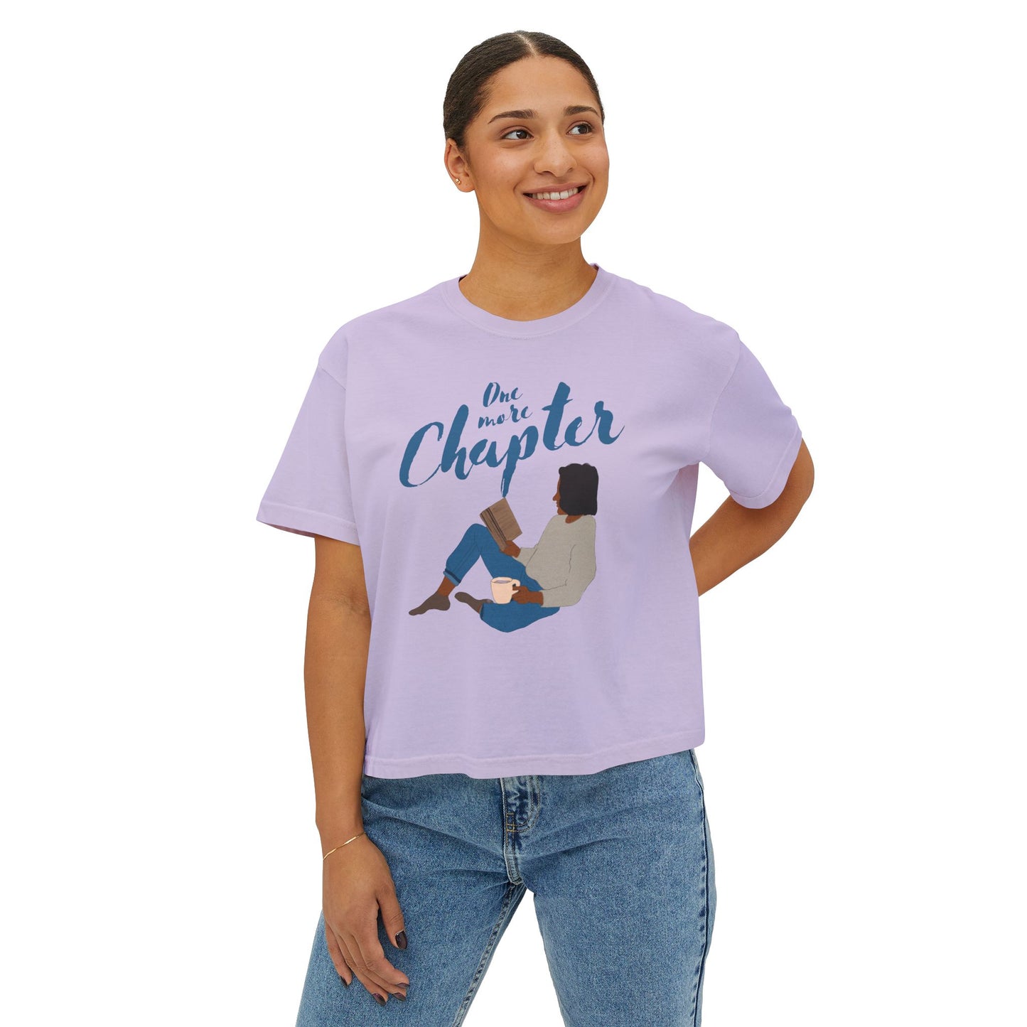 One More Chapter: Latina Boxy Tee