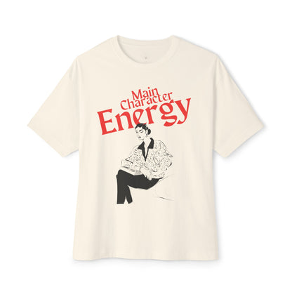 Main Character Manifesto: Latina TShirt Unisex Oversized Boxy