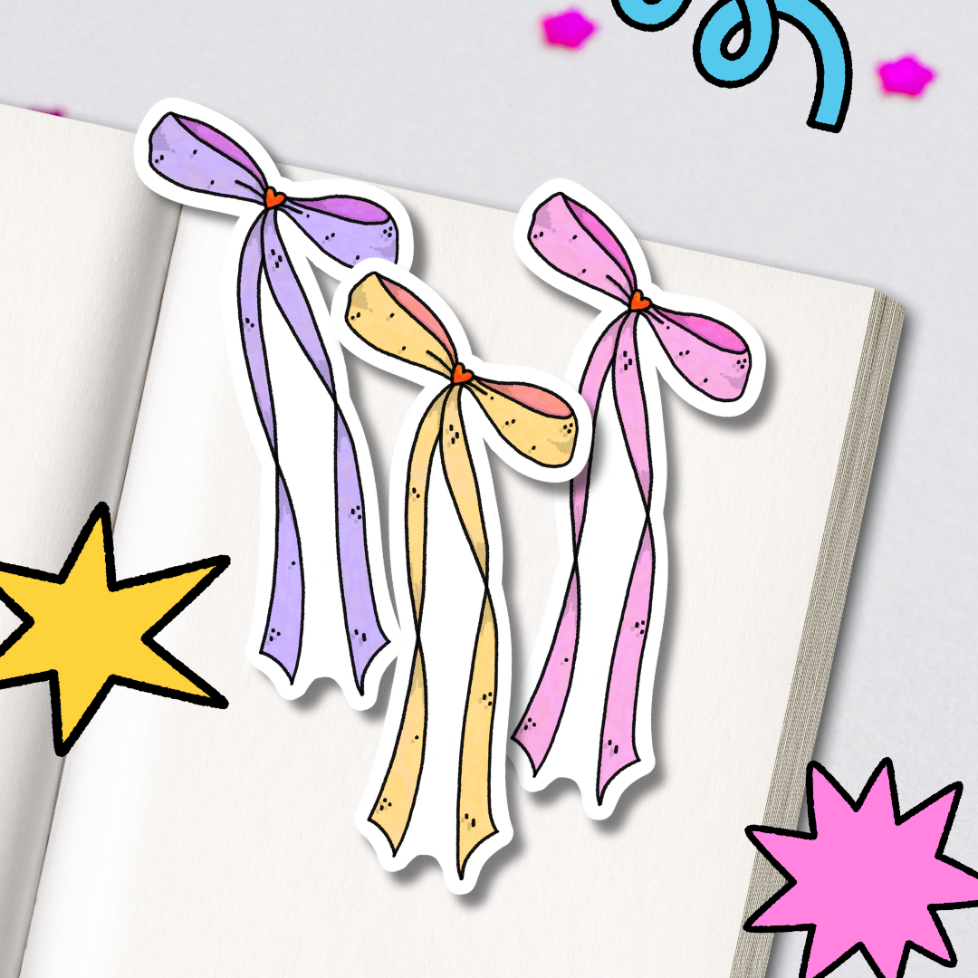 Coquette Bow Bookmark