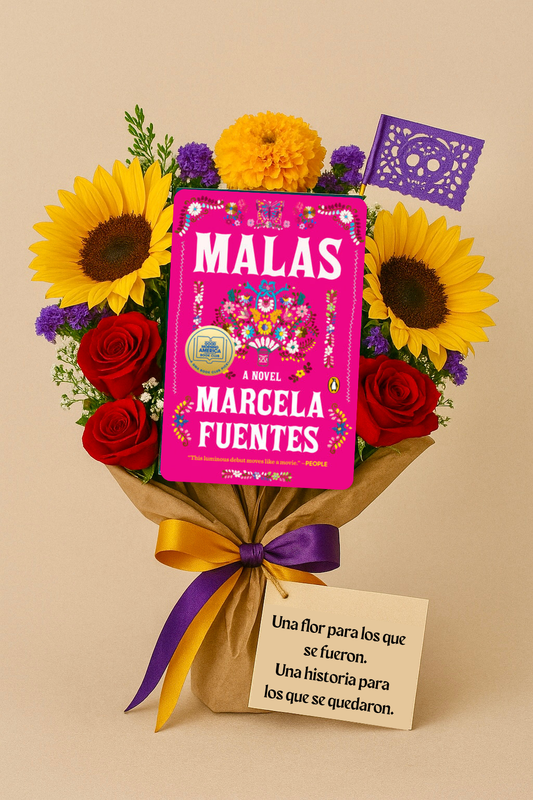 🌼 Día de Los Muertos Book Bouquet
