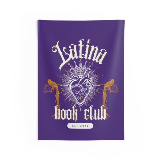 Latina Book Club Indoor Wall Tapestry