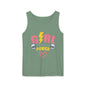 Empower Her: Girl Power Garment Dyed Tank Top