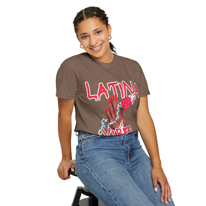 Bold, Stylish & Empowering Garment-Dyed T-shirt - Latina Vibes