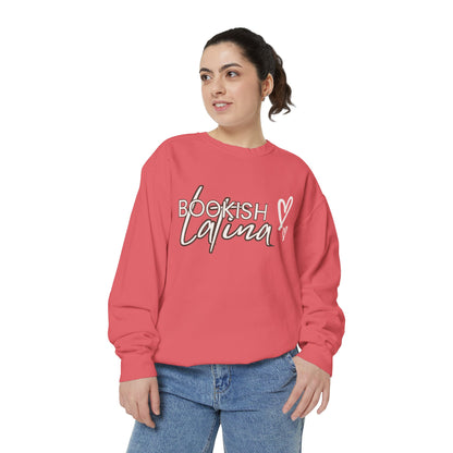 Bookish Latina Sweatshirt- with hearts design